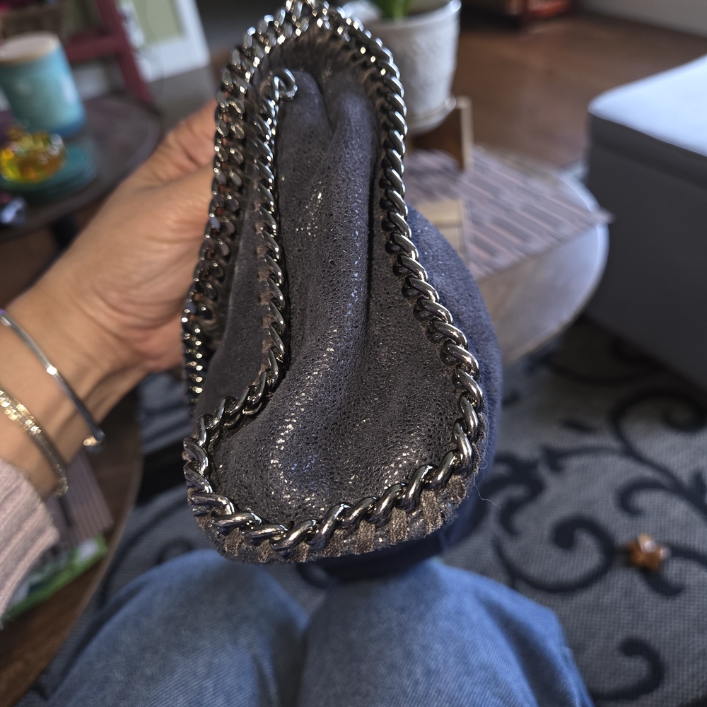 Stella McCartney Midnight  Chain-Embellished Bag - Picture 6 of 8
